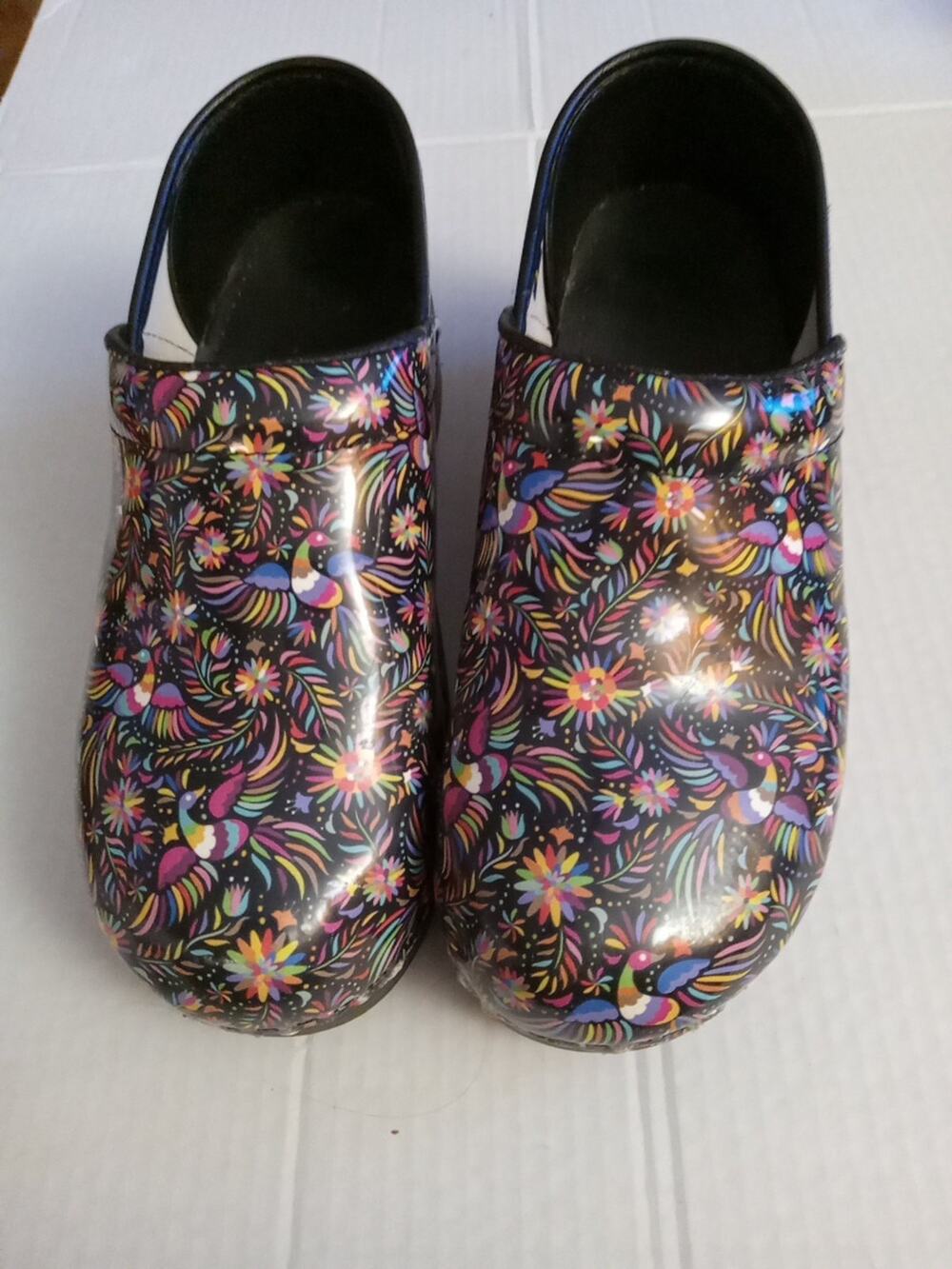 BJORK Women's Size 11.5 PRofessional / Nursing Araceli Leather Clogs